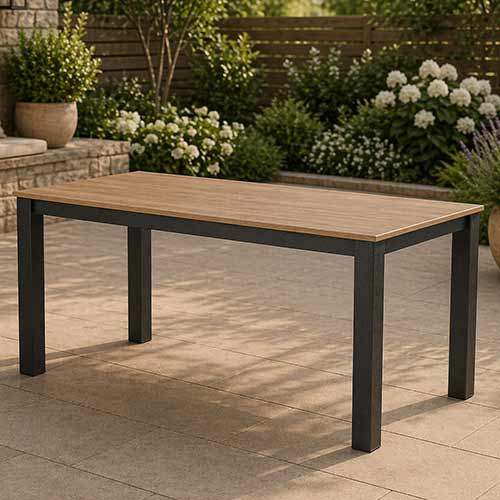 POLYWOOD® Studio Parsons 34" X 64" Dining Table - Select Accents - DT3464-T14