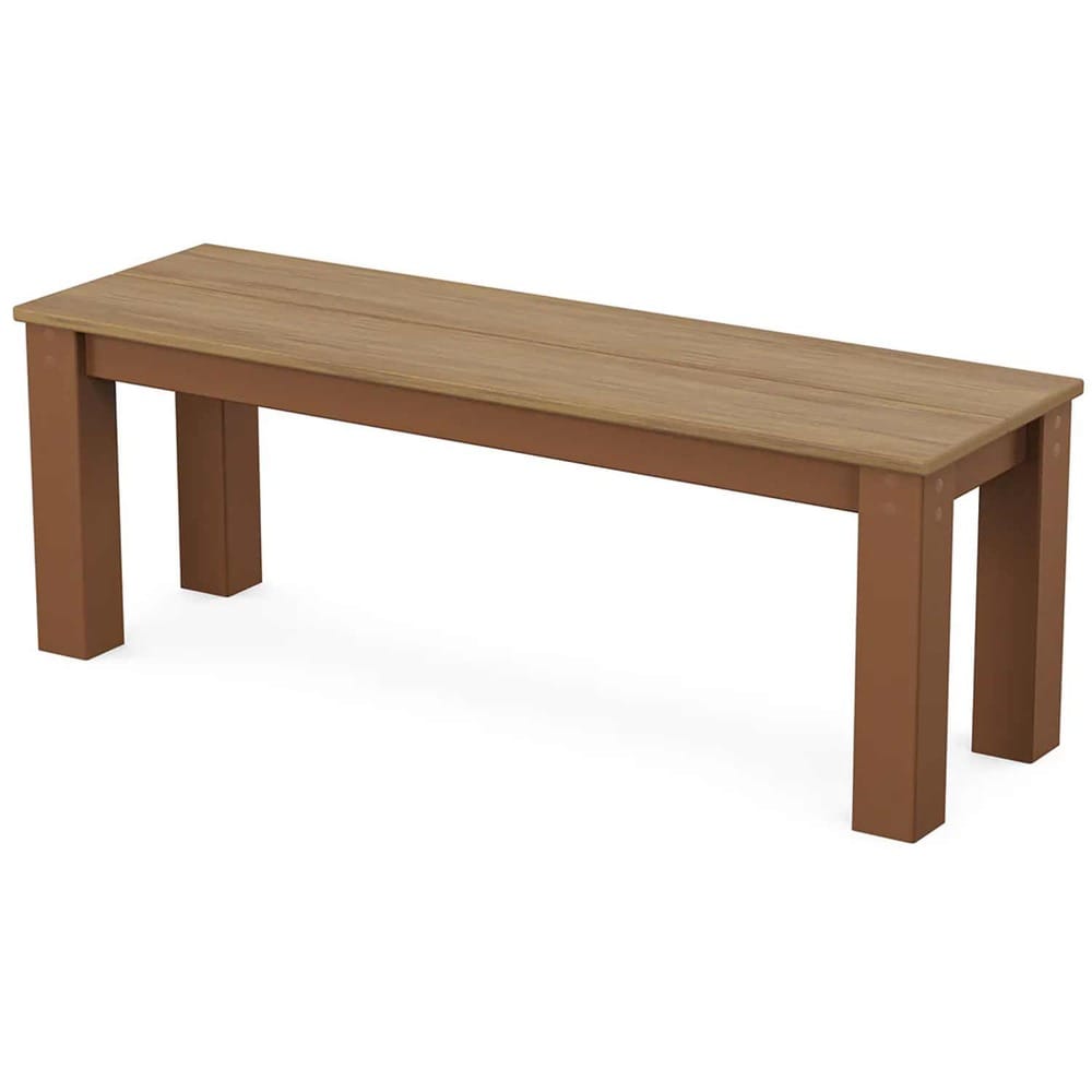 POLYWOOD® Studio Parsons 48" Bench - Select Accents - DBN48 Benches POLYWOOD®