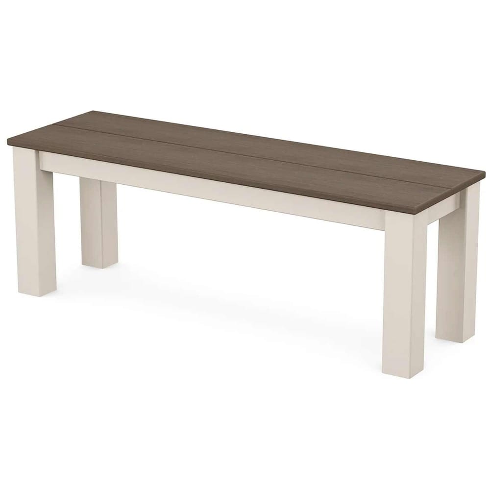 POLYWOOD® Studio Parsons 48" Bench - Select Accents - DBN48 Benches POLYWOOD®