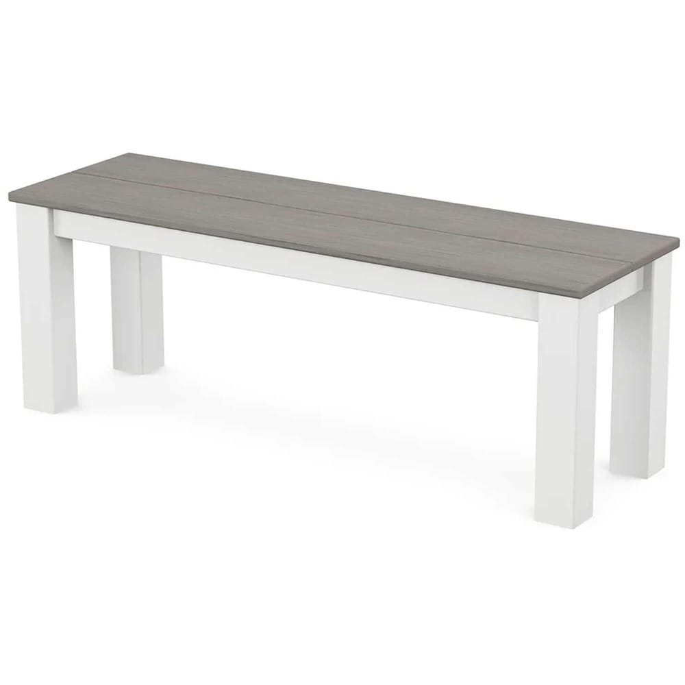 POLYWOOD® Studio Parsons 48" Bench - Select Accents - DBN48 Benches POLYWOOD®