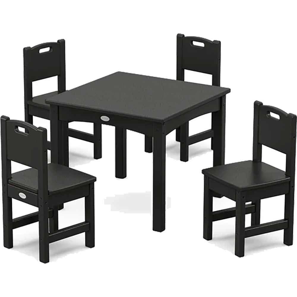 POLYWOOD® Toddler 5-Piece Dining Set - PWS2712-1 Outdoor Furniture POLYWOOD®