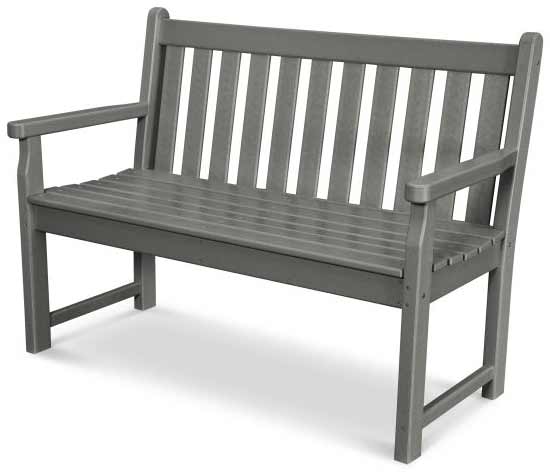 POLYWOOD® Traditional Garden 48" Bench - TGB48 Benches POLYWOOD®