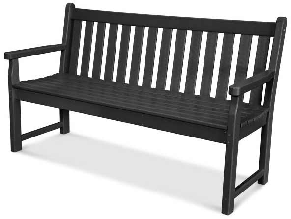 POLYWOOD® Traditional Garden 60" Bench - TGB60 Benches POLYWOOD®