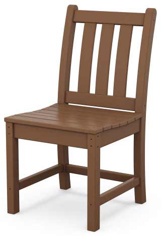 POLYWOOD® Traditional Garden Dining Side Chair - TGD100 Chair POLYWOOD®