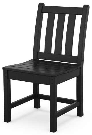 POLYWOOD® Traditional Garden Dining Side Chair - TGD100 Chair POLYWOOD®