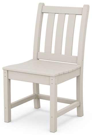 POLYWOOD® Traditional Garden Dining Side Chair - TGD100 Chair POLYWOOD®