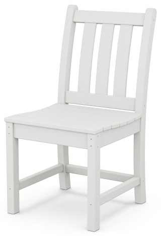 POLYWOOD® Traditional Garden Dining Side Chair - TGD100 Chair POLYWOOD®