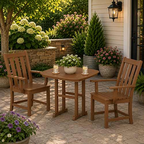 POLYWOOD® Vineyard 3-Piece Dining Set - PWS1230-1