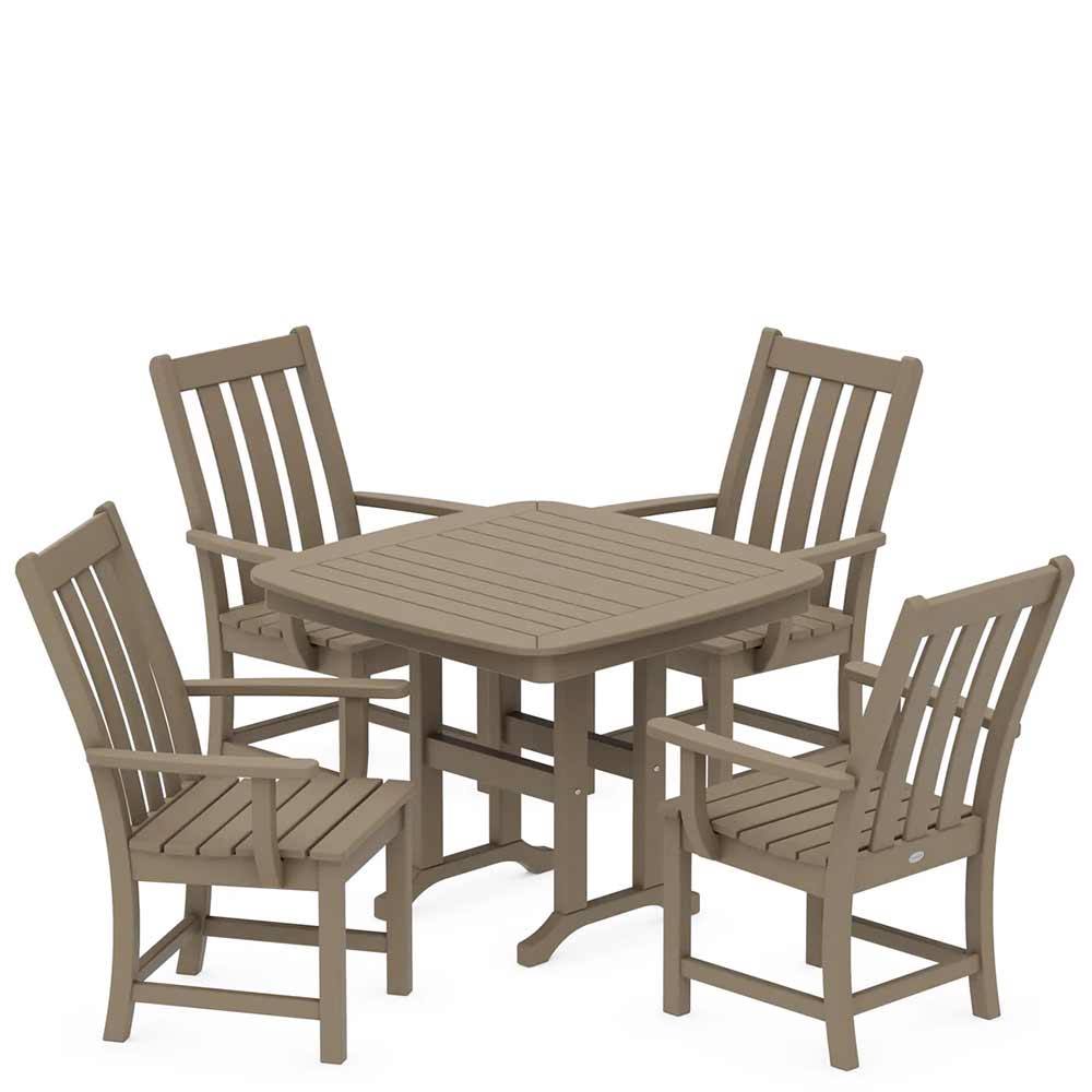 POLYWOOD® Vineyard 5-Piece Dining Set - PWS660-1