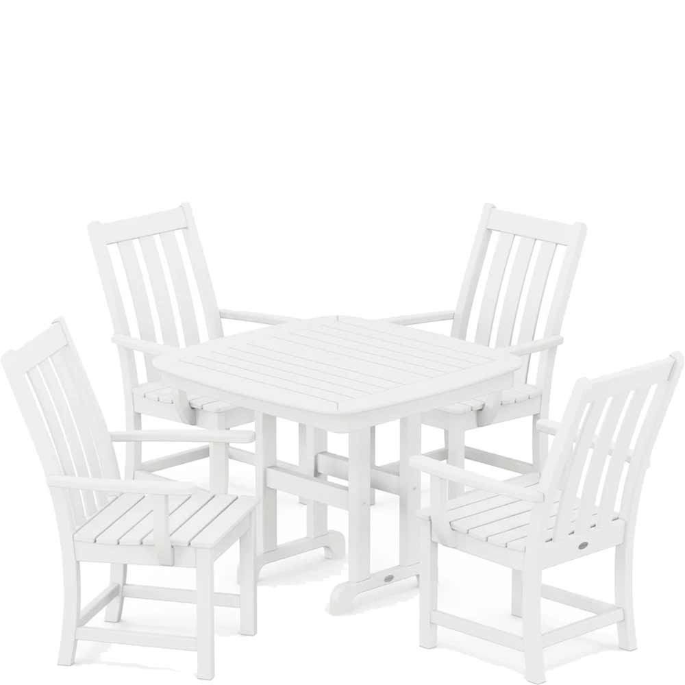POLYWOOD® Vineyard 5-Piece Dining Set - PWS660-1 Dining Set POLYWOOD®