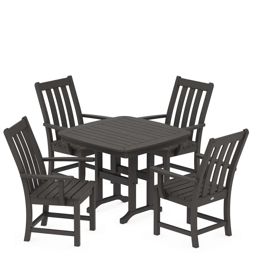POLYWOOD® Vineyard 5-Piece Dining Set - PWS660-1