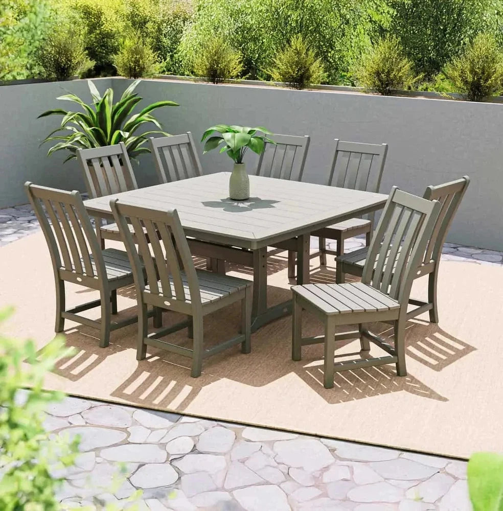 POLYWOOD® Vineyard 9-Piece Dining Set - PWS406-1 Dining Set POLYWOOD®