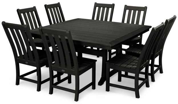 POLYWOOD® Vineyard 9-Piece Dining Set - PWS406-1 Dining Set POLYWOOD®