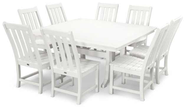 POLYWOOD® Vineyard 9-Piece Dining Set - PWS406-1 Dining Set POLYWOOD®