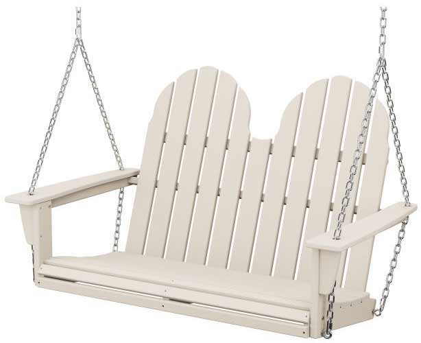 POLYWOOD® Vineyard Adirondack 48" Swing - ADSW600 Porch Swing POLYWOOD®