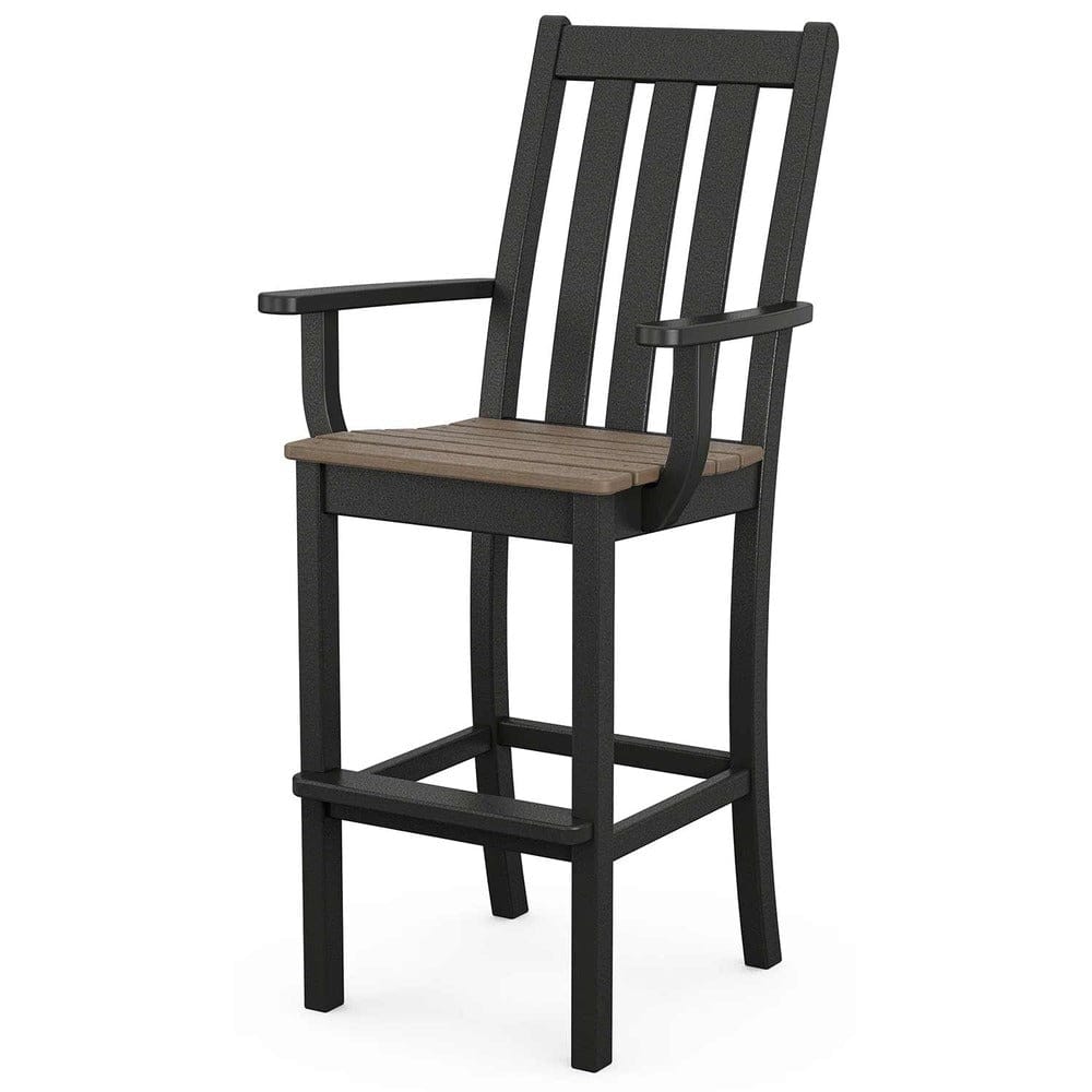 POLYWOOD® Vineyard Bar Arm Chair - Select Accents - VND232 chair POLYWOOD®