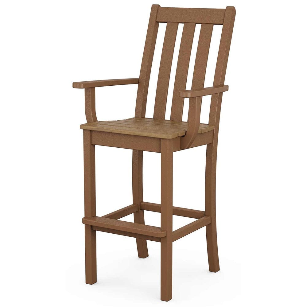 POLYWOOD® Vineyard Bar Arm Chair - Select Accents - VND232 chair POLYWOOD®
