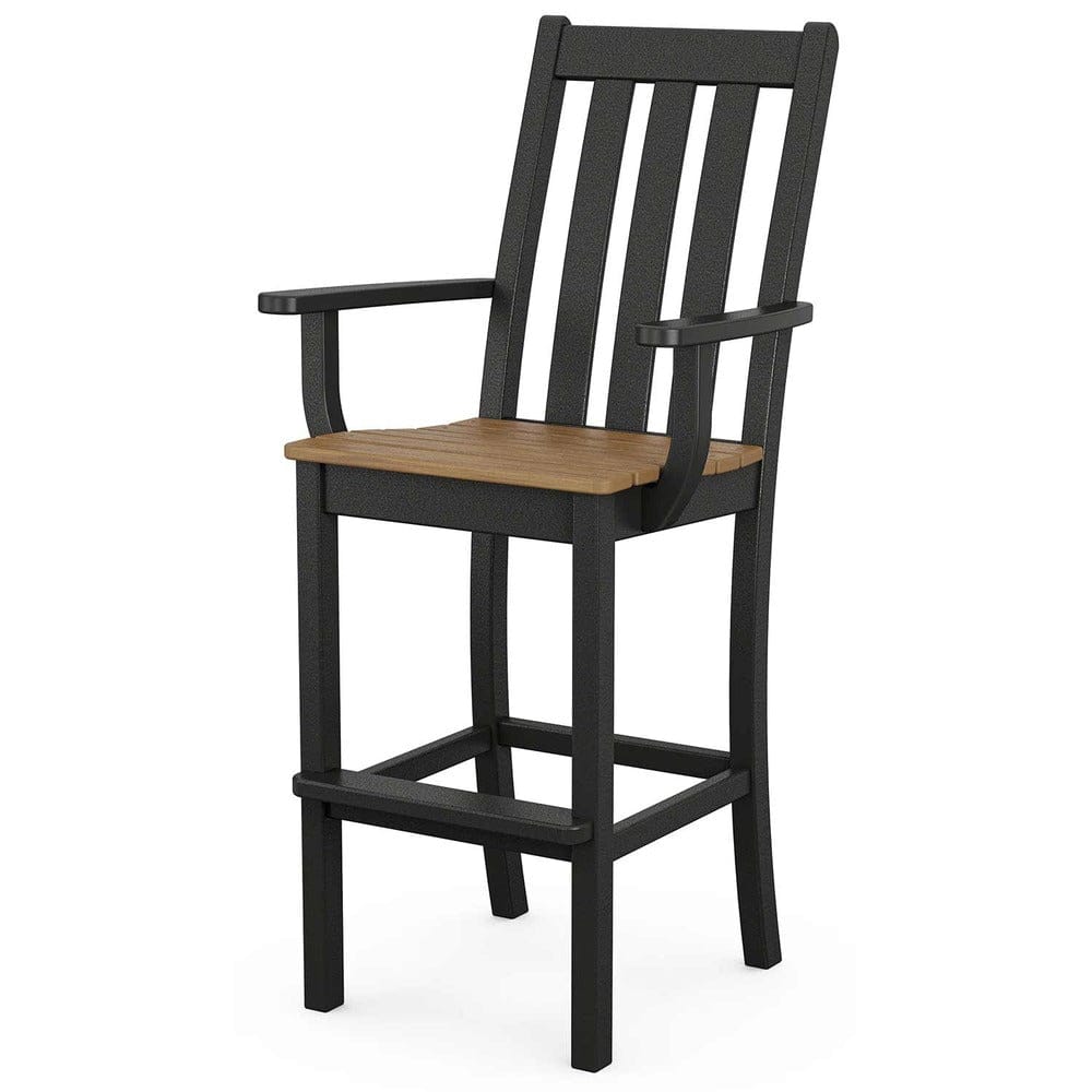 POLYWOOD® Vineyard Bar Arm Chair - Select Accents - VND232 chair POLYWOOD®
