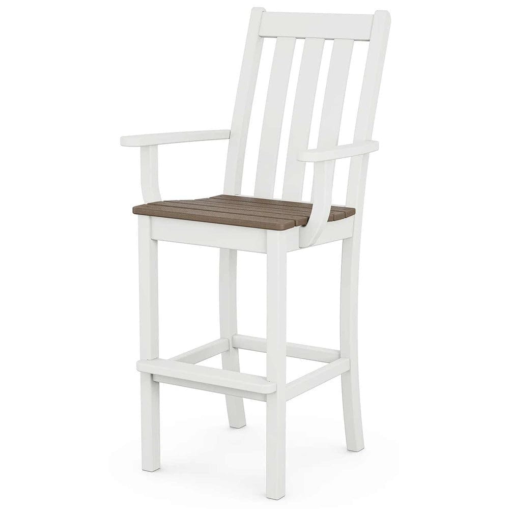 POLYWOOD® Vineyard Bar Arm Chair - Select Accents - VND232 chair POLYWOOD®