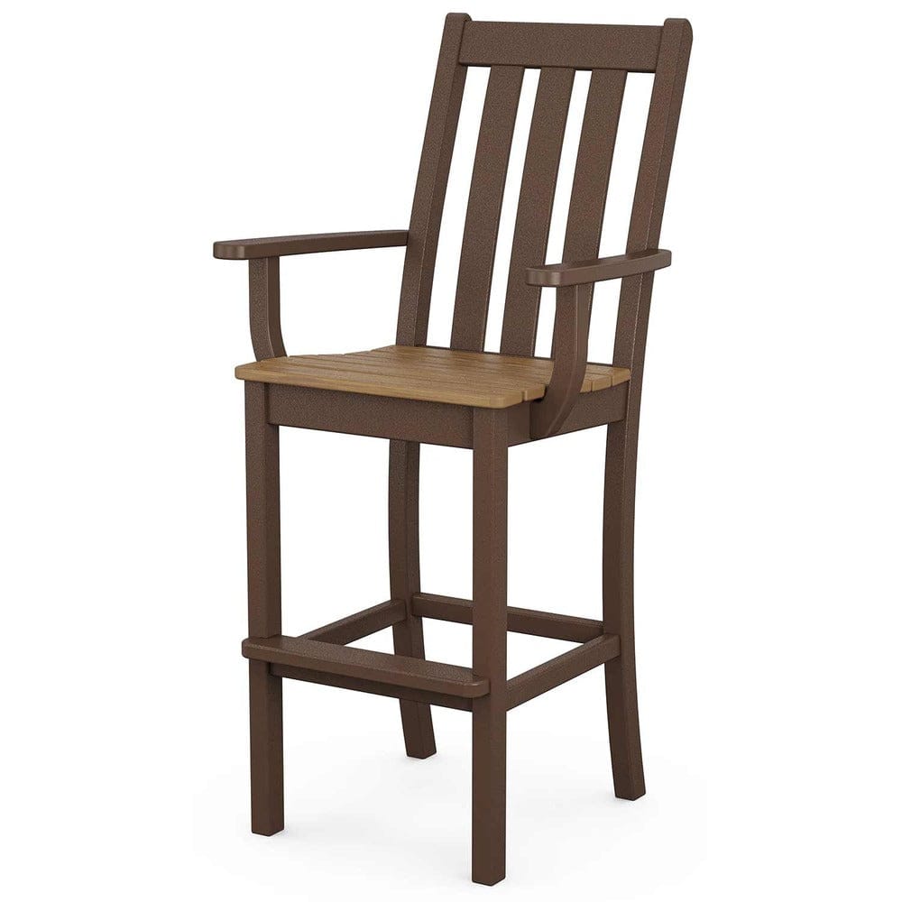 POLYWOOD® Vineyard Bar Arm Chair - Select Accents - VND232 chair POLYWOOD®