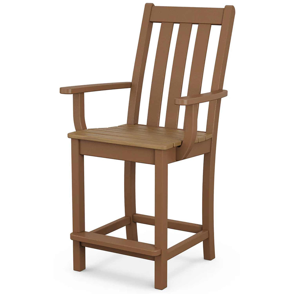 POLYWOOD® Vineyard Counter Arm Chair - Select Accents - VND231 Chair POLYWOOD®