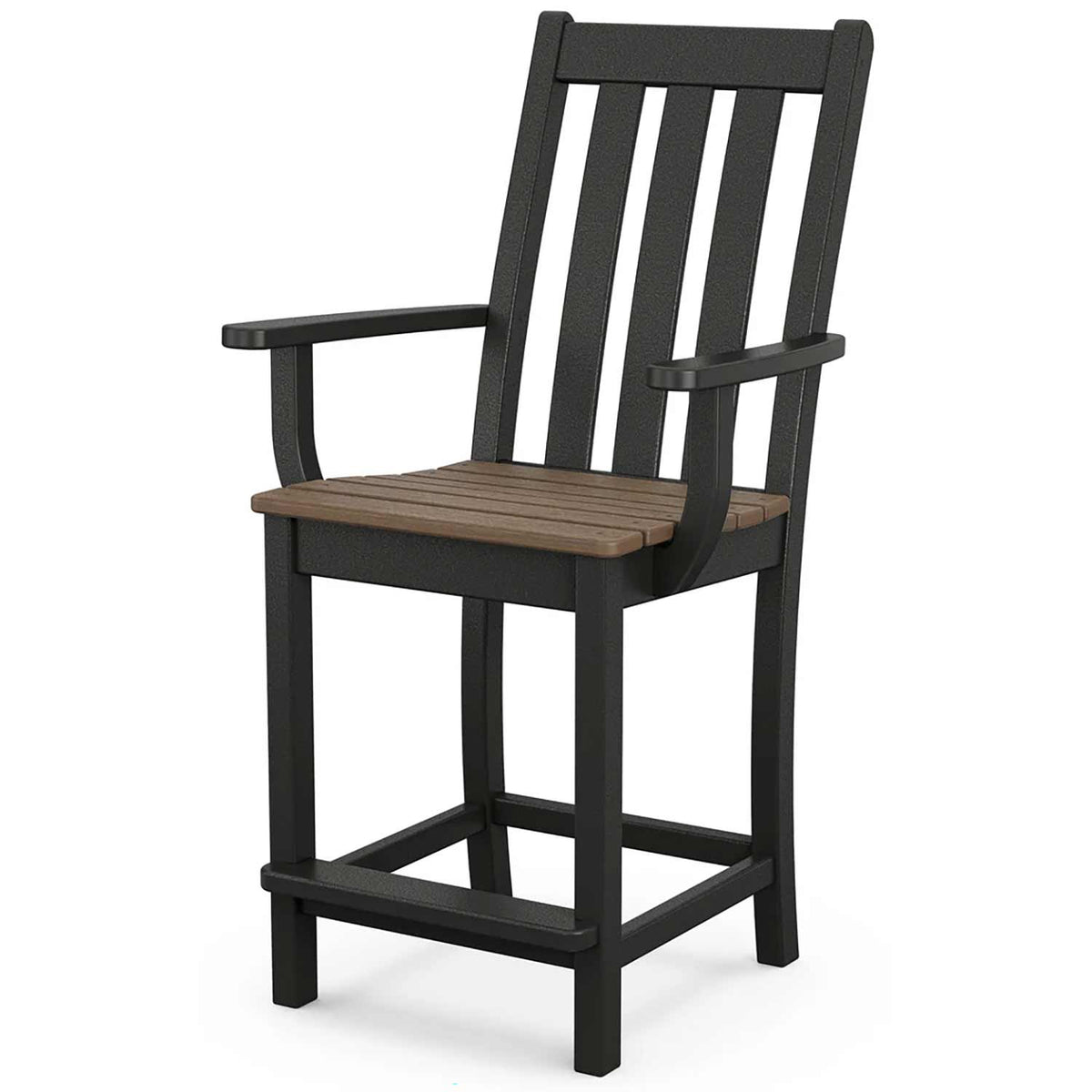 POLYWOOD® Vineyard Counter Arm Chair - Select Accents - VND231 Chair POLYWOOD®