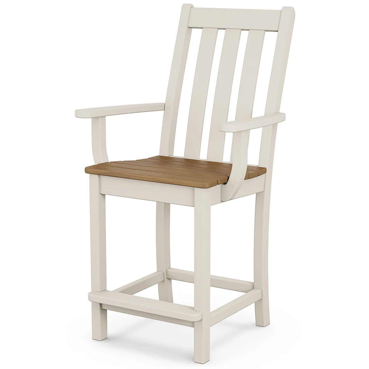 POLYWOOD® Vineyard Counter Arm Chair - Select Accents - VND231 Chair POLYWOOD®