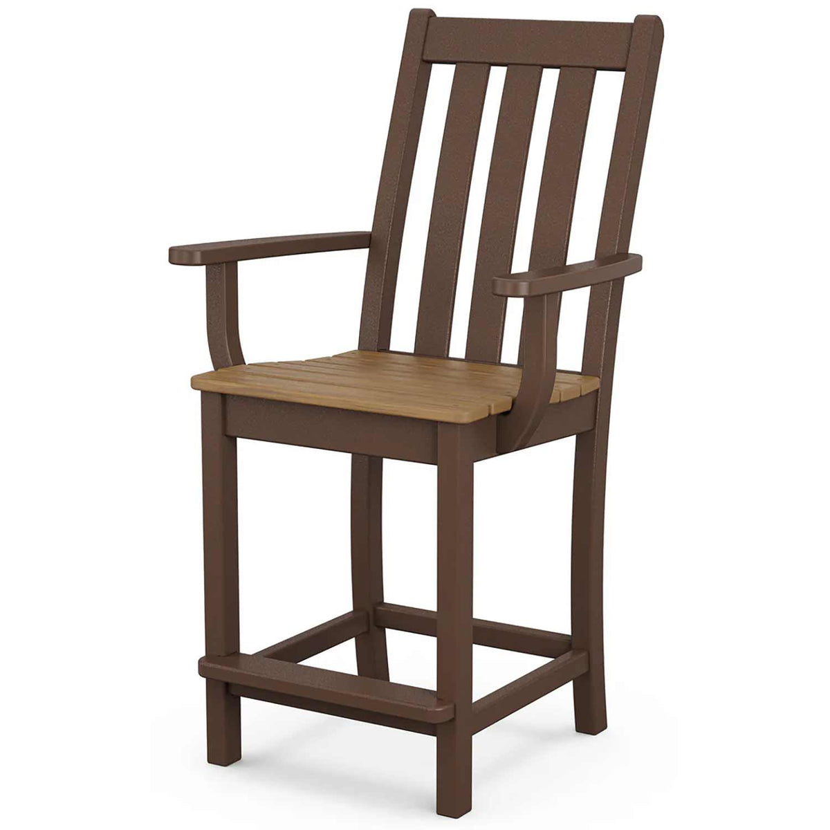 POLYWOOD® Vineyard Counter Arm Chair - Select Accents - VND231 Chair POLYWOOD®