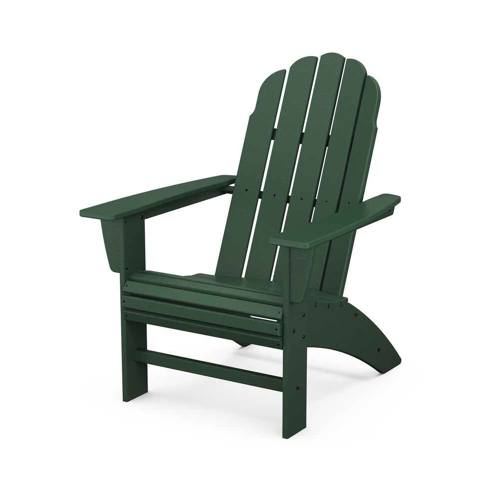 Vineyard Curveback Adirondack Chair - Green