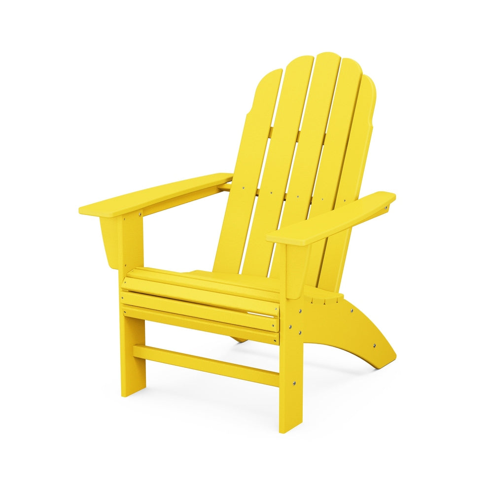 Vineyard Curveback Adirondack Chair - Lemon