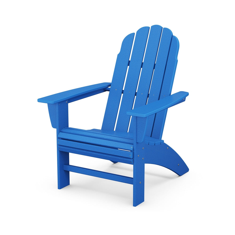 Vineyard Curveback Adirondack Chair - Pacific Blue