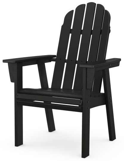 POLYWOOD® Vineyard Curveback Adirondack Dining Chair - ADD600 Chair POLYWOOD®