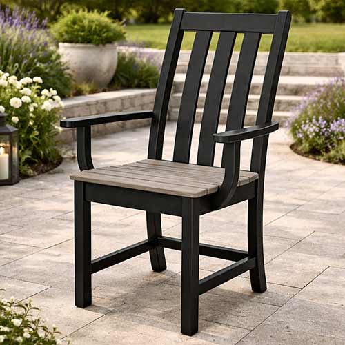 POLYWOOD® Vineyard Dining Arm Chair - Select Accents - VND230