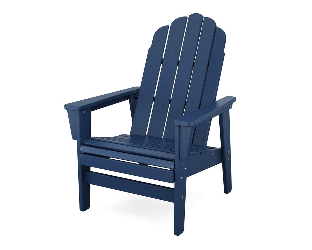 Vineyard Grand Upright Adirondack Chair - Navy