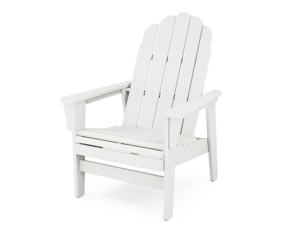 Vineyard Grand Upright Adirondack Chair - Vintage White