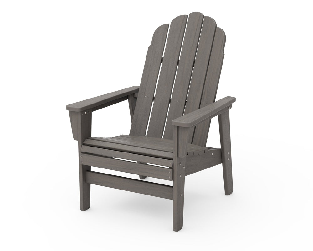 Vineyard Grand Upright Adirondack Chair - Driftwood
