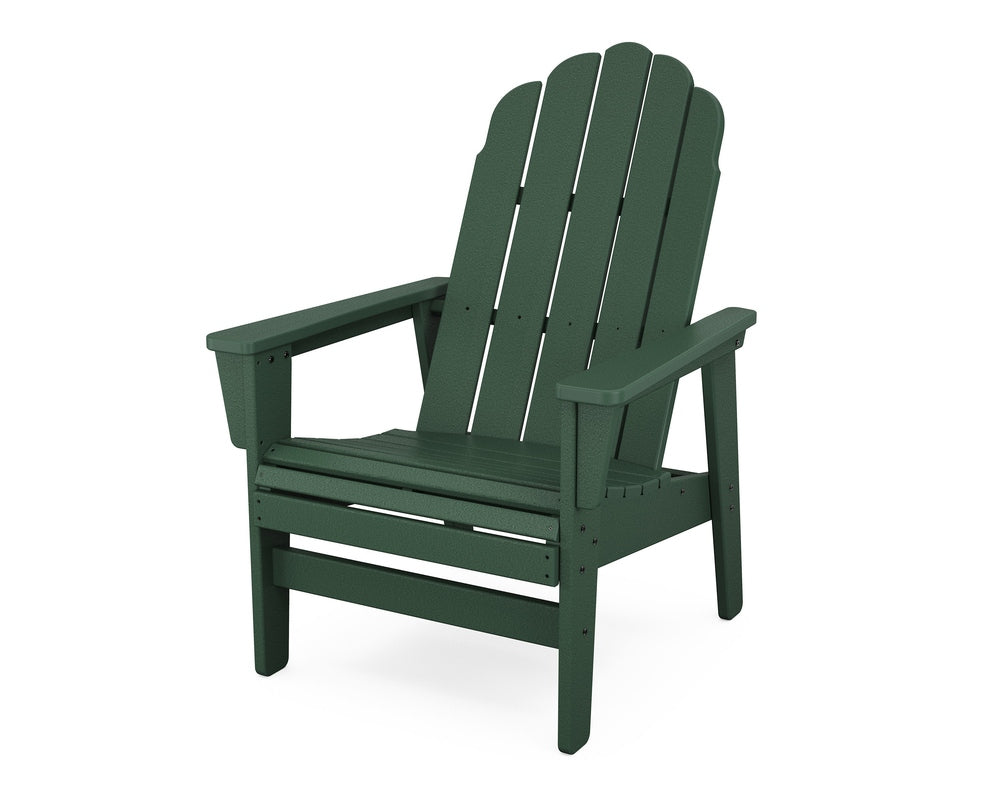 Vineyard Grand Upright Adirondack Chair - Green