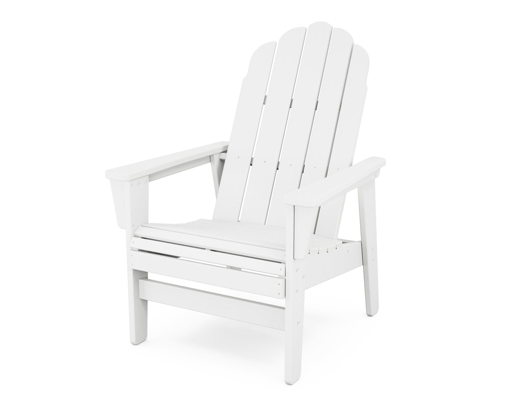 Vineyard Grand Upright Adirondack Chair - White