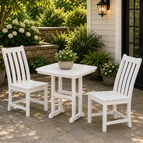 POLYWOOD® Vineyard Side Chair 3-Piece Dining Set - PWS1228-1