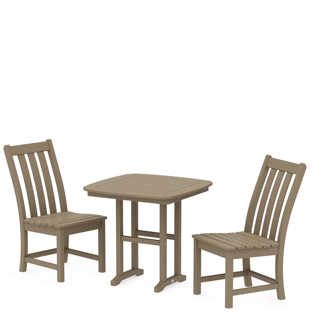 POLYWOOD® Vineyard Side Chair 3-Piece Dining Set - PWS1228-1