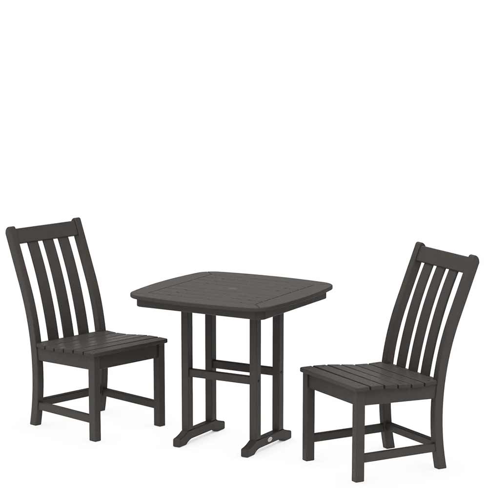 POLYWOOD® Vineyard Side Chair 3-Piece Dining Set - PWS1228-1