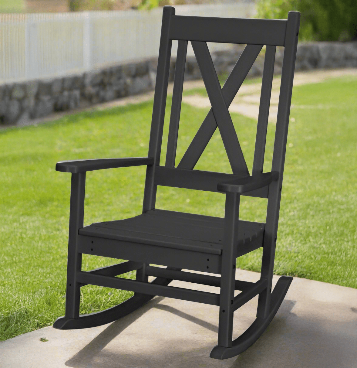 POLYWOOD® Braxton Porch Rocking Chair - R180