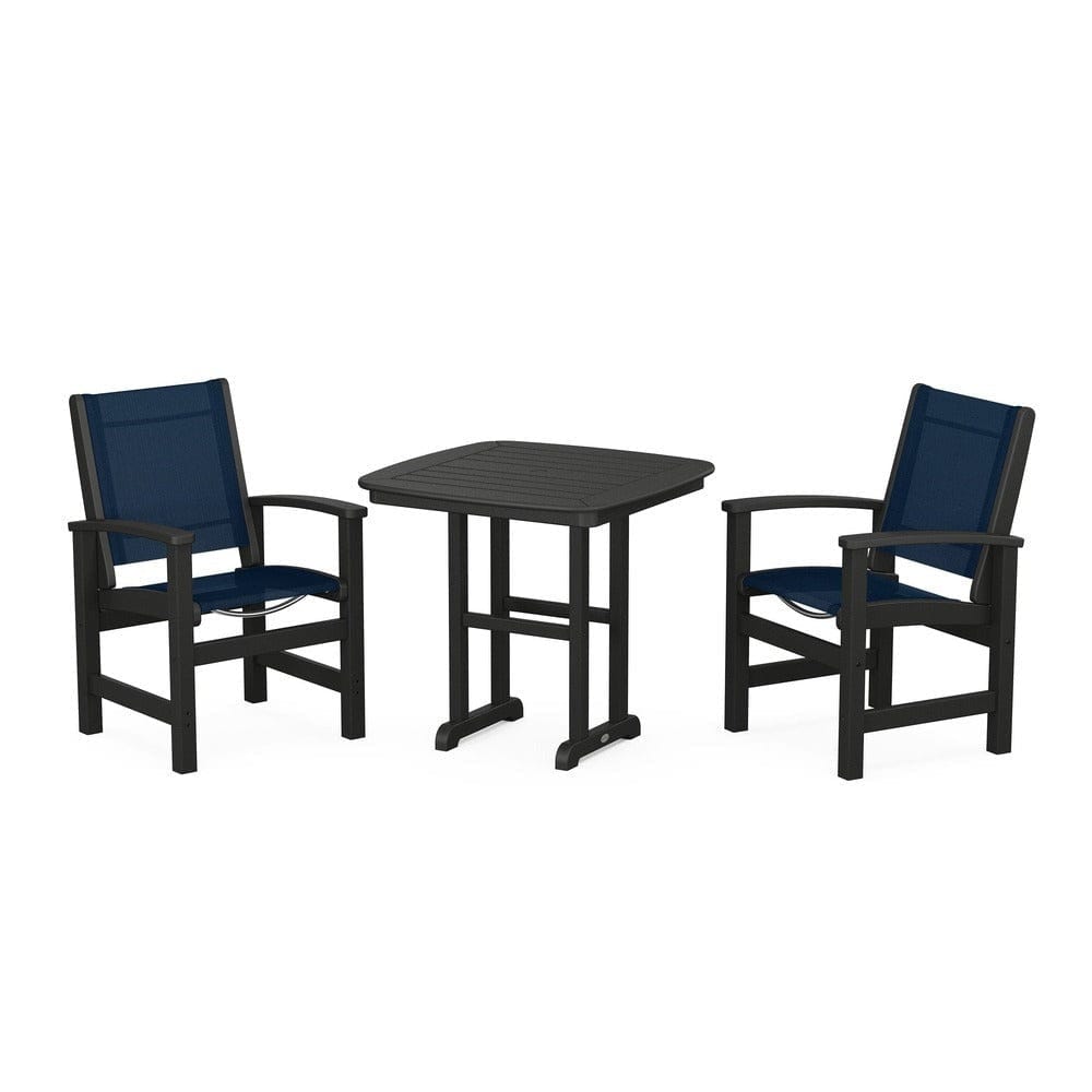 POLYWOOD® - Coastal 3-Piece Dining Set - PWS1205 Outdoor Furniture POLYWOOD®