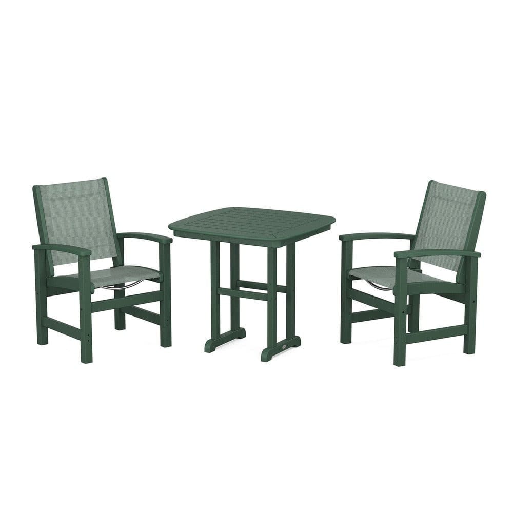 POLYWOOD® - Coastal 3-Piece Dining Set - PWS1205 Outdoor Furniture POLYWOOD®