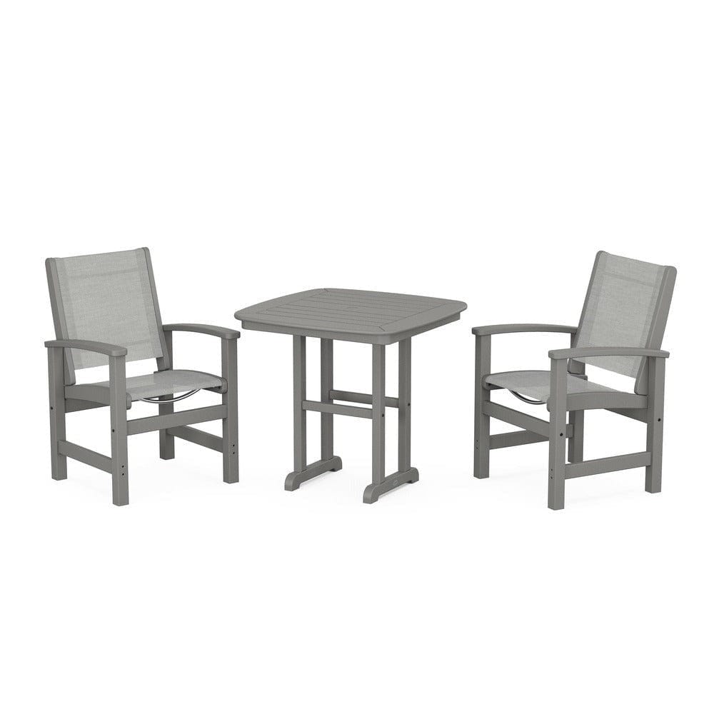POLYWOOD® - Coastal 3-Piece Dining Set - PWS1205 Outdoor Furniture POLYWOOD®