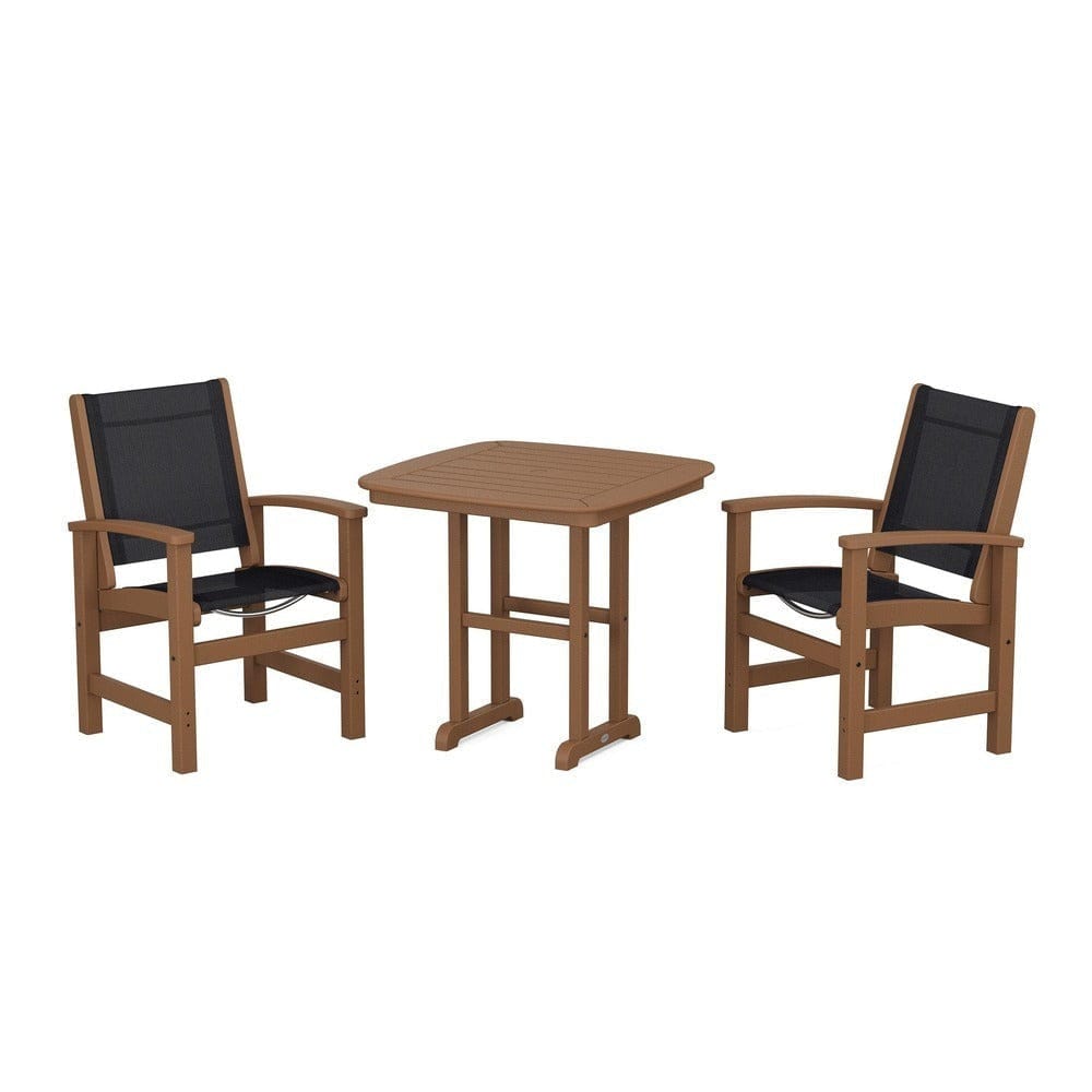 POLYWOOD® - Coastal 3-Piece Dining Set - PWS1205 Outdoor Furniture POLYWOOD®