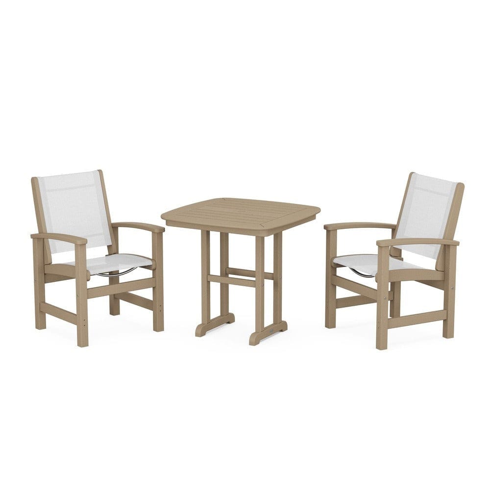 POLYWOOD® - Coastal 3-Piece Dining Set - PWS1205
