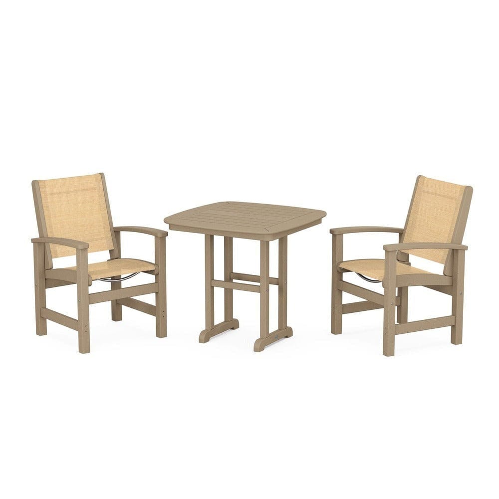 POLYWOOD® - Coastal 3-Piece Dining Set - PWS1205