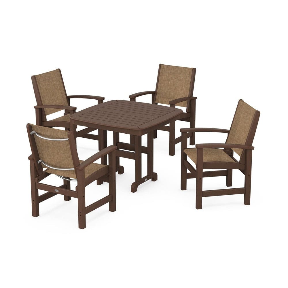 POLYWOOD® - Coastal 5-Piece Dining Set - PWS1236 Outdoor Furniture POLYWOOD®