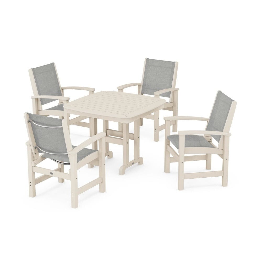 POLYWOOD® - Coastal 5-Piece Dining Set - PWS1236 Outdoor Furniture POLYWOOD®